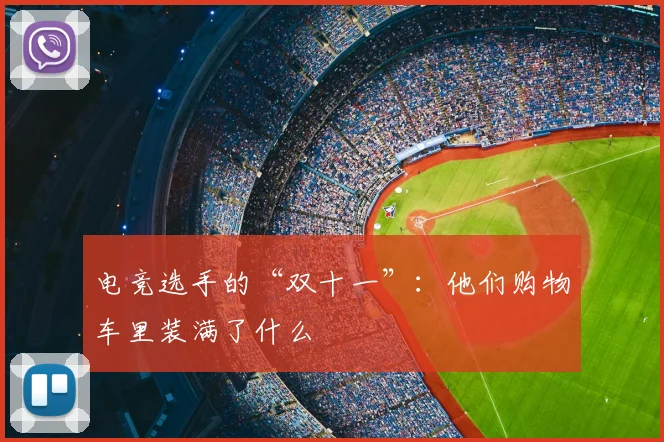 电竞选手的“双十一”:他们购物车里装满了什么
